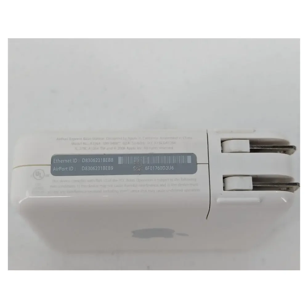 Genuine Apple Airport Express Base Station A1264 WiFi Router w/ Wall Plug